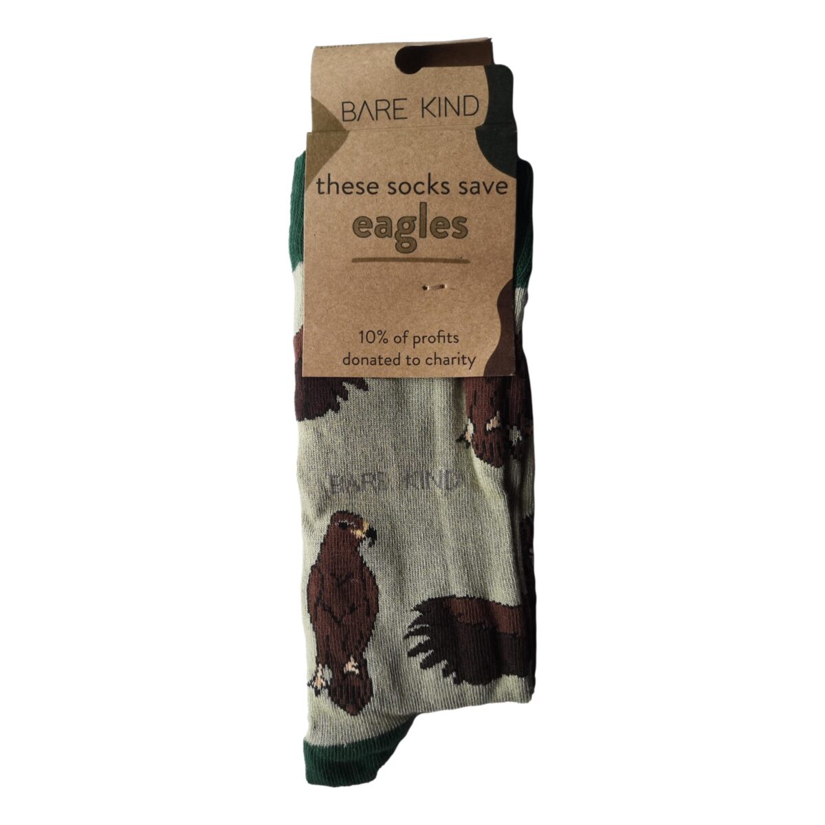 Save The Eagles Pale Green Unisex Novelty Ankle Socks Adult UK Size 7-11 - Image 2