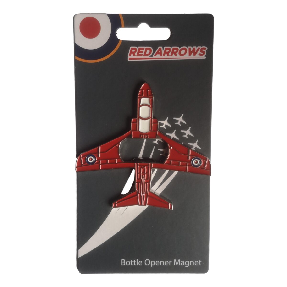 Royal Air Force Red Arrows BAe Hawk RAF bottle opener fridge magnet - Image 2