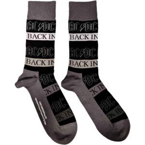 AC/DC Back In Black Unisex Adult Ankle Socks